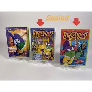 Larryboy: The Cartoon Adventures DVD - Set Of 3 - New & Factory Sealed - Kids